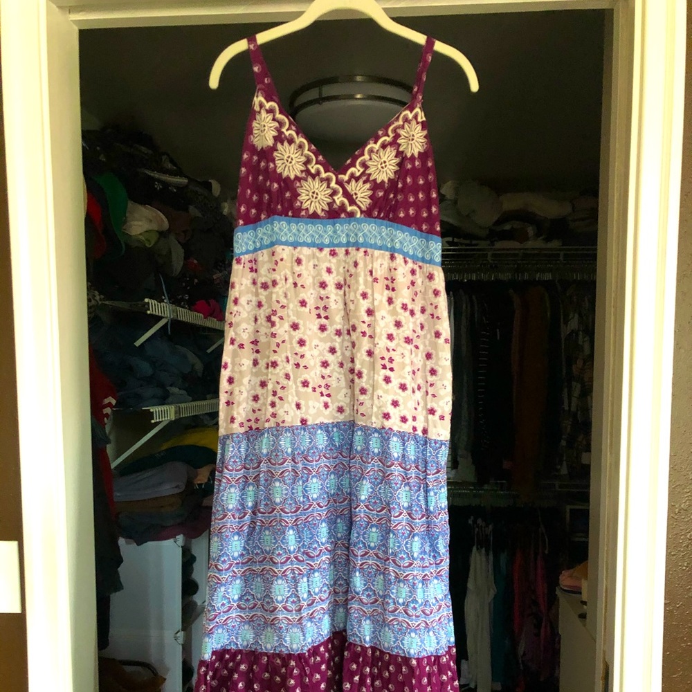 Style & Co long summer maxi dress! Size small